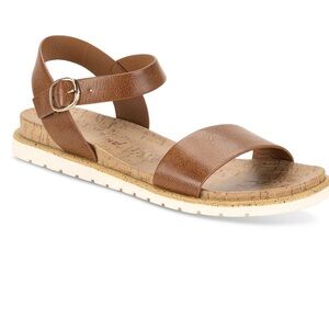 Sun Stone Matte Women sandals brown size 10